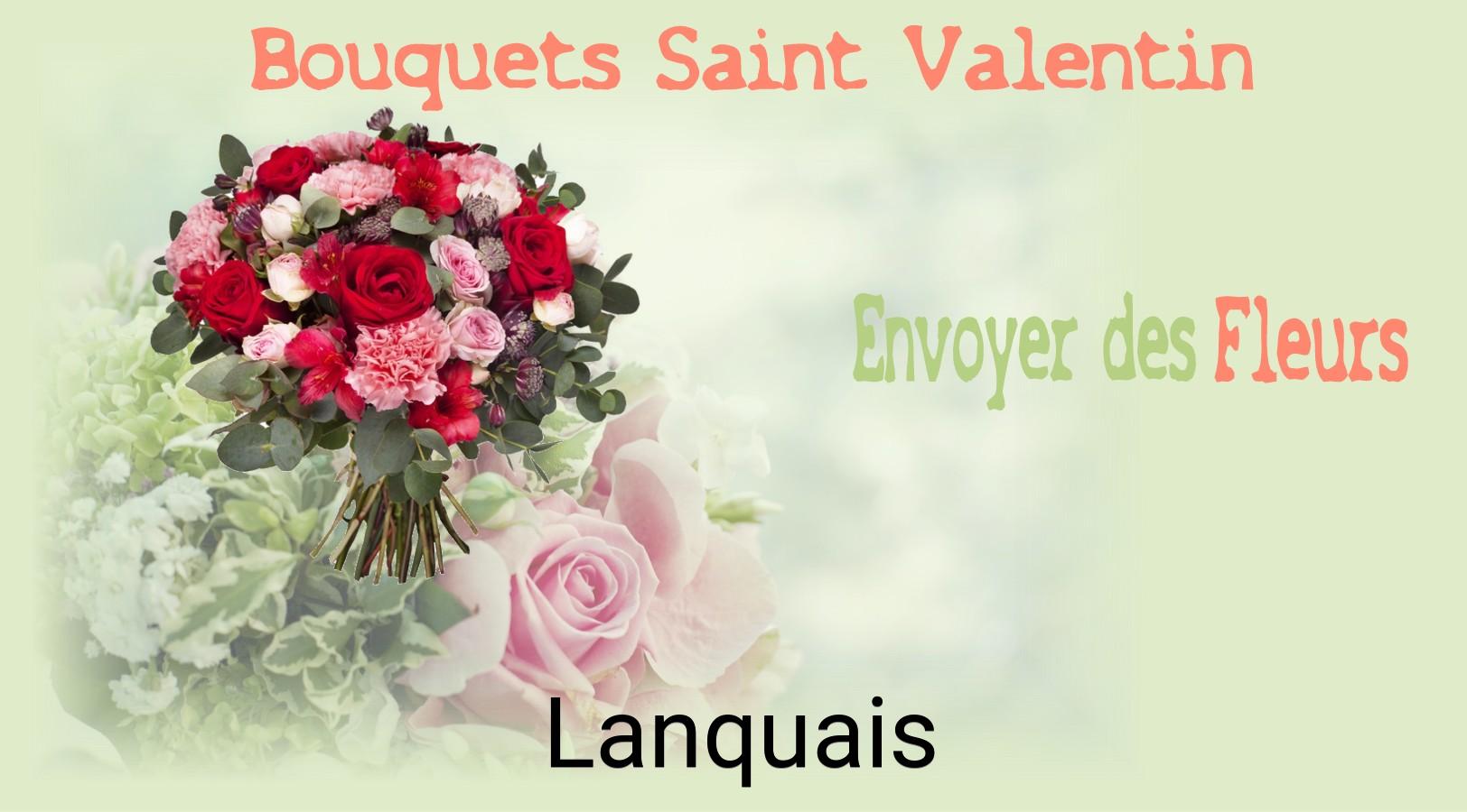 Roses de Saint-Valentin livrées à Lanquais
